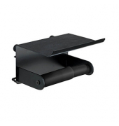 Toilettenpapierhalter Classic Plus schwarz