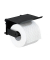 Toilettenpapierhalter Classic Plus schwarz
