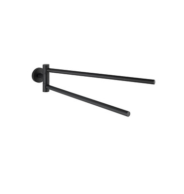 Handtuchhalter Bosio schwarz, matt