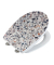 WC-Sitz mit Absenkautomatik Terrazzo High Gloss mehrfarbig