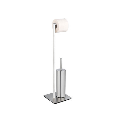 WC-Garnitur Recco silber Metall