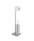 WC-Garnitur Recco silber Metall