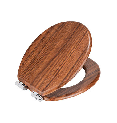 WC-Sitz mit Absenkautomatik Chestnut braun
