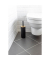 WC-Garnitur Rotello schwarz Kunststoff