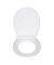 WC-Sitz mit Absenkautomatik Grey Marble mehrfarbig