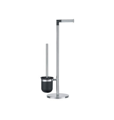 WC-Garnitur Parus silber Metall