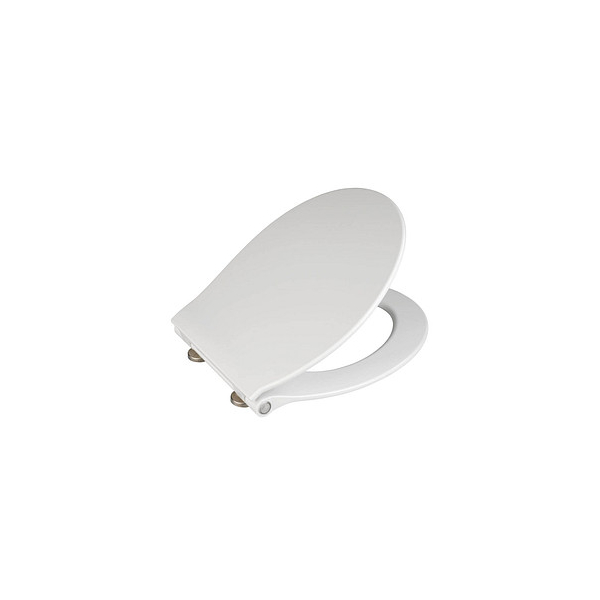 4008838699324 - Premium WC-Sitz led aus antibakteriellem Duroplast mit Nachtlicht und Akustiksensor Weiß Duroplast weiß Edelstahl rostfrei silber matt - weiß 4008838699324 - Premium WC-Sitz led aus antibakteriellem Duroplast mit Nachtlicht und Akustiksensor Weiß Duroplast weiß Edelstahl rostfrei silber matt - weiß