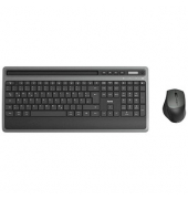 KMW-600 Plus Tastatur-Maus-Set kabellos schwarz, anthrazit