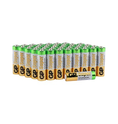 Batterien SUPER, AA / Mignon / LR06, 1,5 Volt