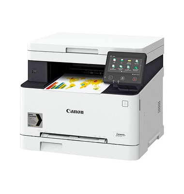i-SENSYS MF651Cw 3 in 1 Farblaser-Multifunktionsdrucker grau