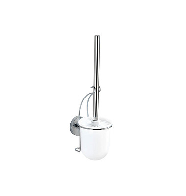 WC-Garnitur Milazzo silber, weiß Metall