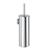 WC-Garnitur Basic silber Metall