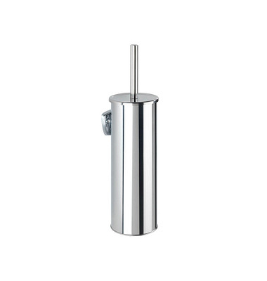 WC-Garnitur Basic silber Metall