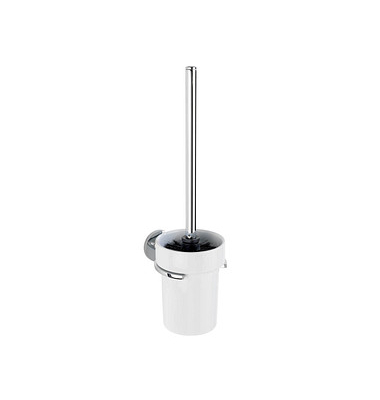WC-Garnitur Isera weiß, silber Stein