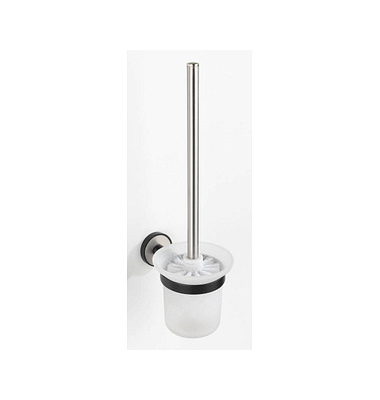 WC-Garnitur Udine weiß, silber Metall