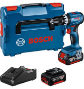 GSB 18V-45 Akku-Bohrschrauber-Set 18,0 V, mit 2 Akkus