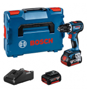 GSR 18V-90 C Akku-Bohrschrauber-Set 18,0 V, mit 2 Akkus