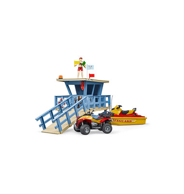 bworld Life Guard Station 62780 Spielzeugauto