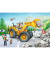 Bagger und Waldtraktor Puzzle 2x 24 Teile