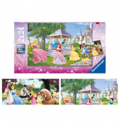 Disney Zauberhafte Prinzessinnen Puzzle 2x 24 Teile