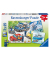Polizeieinsatz Puzzle 3x 49 Teile