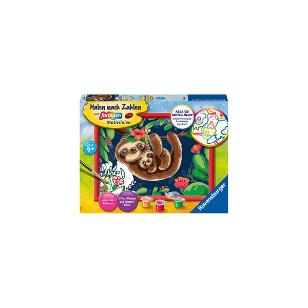4005556286980 - Ravensburger Malen nach Zahlen 28698 - Niedliche Faultiere - Kinder ab 9 Jahren 4005556286980 - Ravensburger Malen nach Zahlen 28698 - Niedliche Faultiere - Kinder ab 9 Jahren