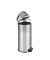 Leman Mülleimer 30,0 l silber