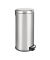 Leman Mülleimer 30,0 l silber
