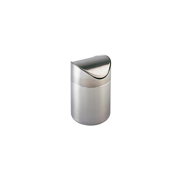 4008838168004 - Kosmetikeimer Otranto Edelstahl 3 Liter rostfrei Silber matt Edelstahl rostfrei satiniert - silber matt - Wenko 4008838168004 - Kosmetikeimer Otranto Edelstahl 3 Liter rostfrei Silber matt Edelstahl rostfrei satiniert - silber matt - Wenko
