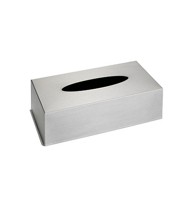 Taschentuchbox 16874100 silber Edelstahl