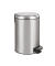 Leman Mülleimer 12,0 l silber