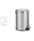 Leman Mülleimer 20,0 l silber