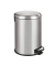 Leman Mülleimer 20,0 l silber