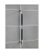 Haltegriff Dusche Secura silber, schwarz