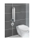 Haltegriff Dusche Secura Premium silber
