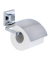 WC-Garnitur Quadro silber Metall