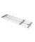 Teleskop-Garderobe 50609100 silber Metall 5 Haken 70,0-120,0 x 3,0 cm