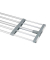 Teleskop-Garderobe 50609100 silber Metall 5 Haken 70,0-120,0 x 3,0 cm