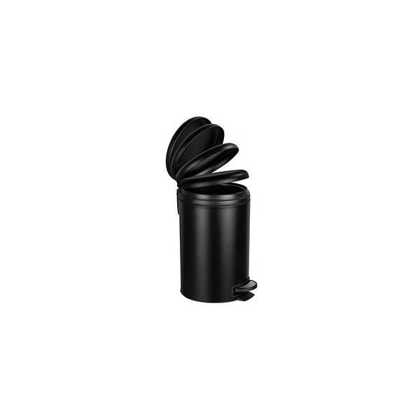 4008838347546 - Mülleimer WENKO Leman Easy Close schwarz (korpus schwarz inneneimer schwarz) Küchen-Mülleimer 12 l Kosmetikeimer mit Absenkautomatik Industrial-Stil 4008838347546 - Mülleimer WENKO Leman Easy Close schwarz (korpus schwarz inneneimer schwarz) Küchen-Mülleimer 12 l Kosmetikeimer mit Absenkautomatik Industrial-Stil