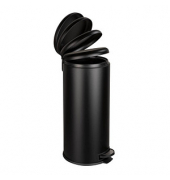 Leman Mülleimer 30,0 l schwarz