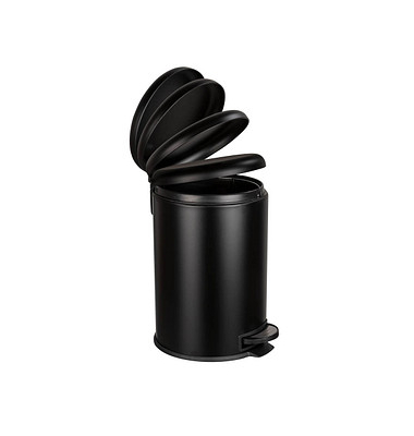 Leman Mülleimer 20,0 l schwarz