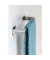 Handtuchhalter Uno Genova silber, glänzend