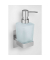 Seifenspender Genova 25416100 silber, matt Edelstahl, Glas 200,0 ml