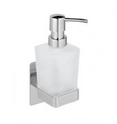 Seifenspender Genova 25404100 silber, glänzend Edelstahl, Glas 200,0 ml