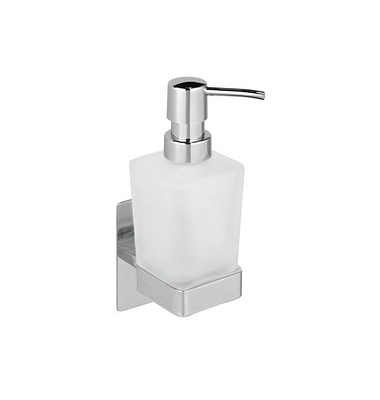 Seifenspender Genova 25404100 silber, glänzend Edelstahl, Glas 200,0 ml