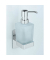 Seifenspender Genova 25404100 silber, glänzend Edelstahl, Glas 200,0 ml