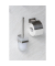 Toilettenpapierhalter Genova Shine silber, matt