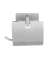 Toilettenpapierhalter Genova Shine silber, matt
