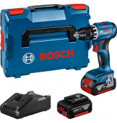 GSR 18V-45 Akku-Bohrschrauber-Set 18,0 V, mit 2 Akkus