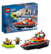 City 60373 Feuerwehrboot Bausatz